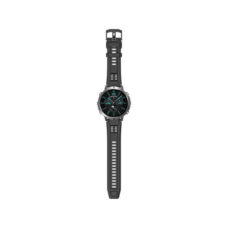Smartwatch Gravity Grafitowy Pasek + Bransoleta GT42-3