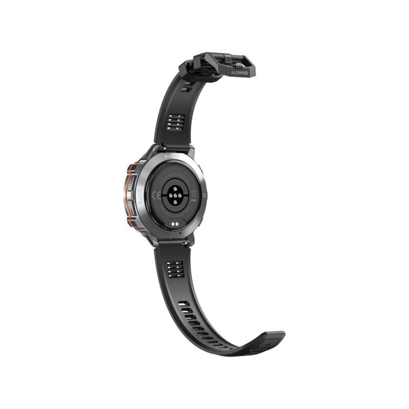 Smartwatch Gravity Grafitowy Pasek + Bransoleta GT42-3