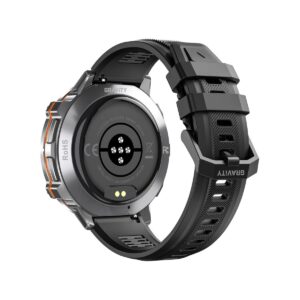 Smartwatch Gravity Grafitowy Pasek + Bransoleta GT42-3