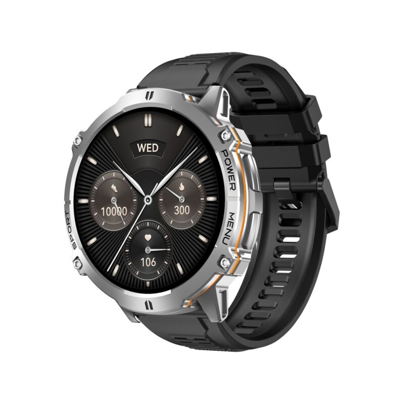 Smartwatch Gravity Grafitowy Pasek + Bransoleta GT42-3