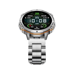 Smartwatch Gravity Grafitowy Pasek + Bransoleta GT42-3