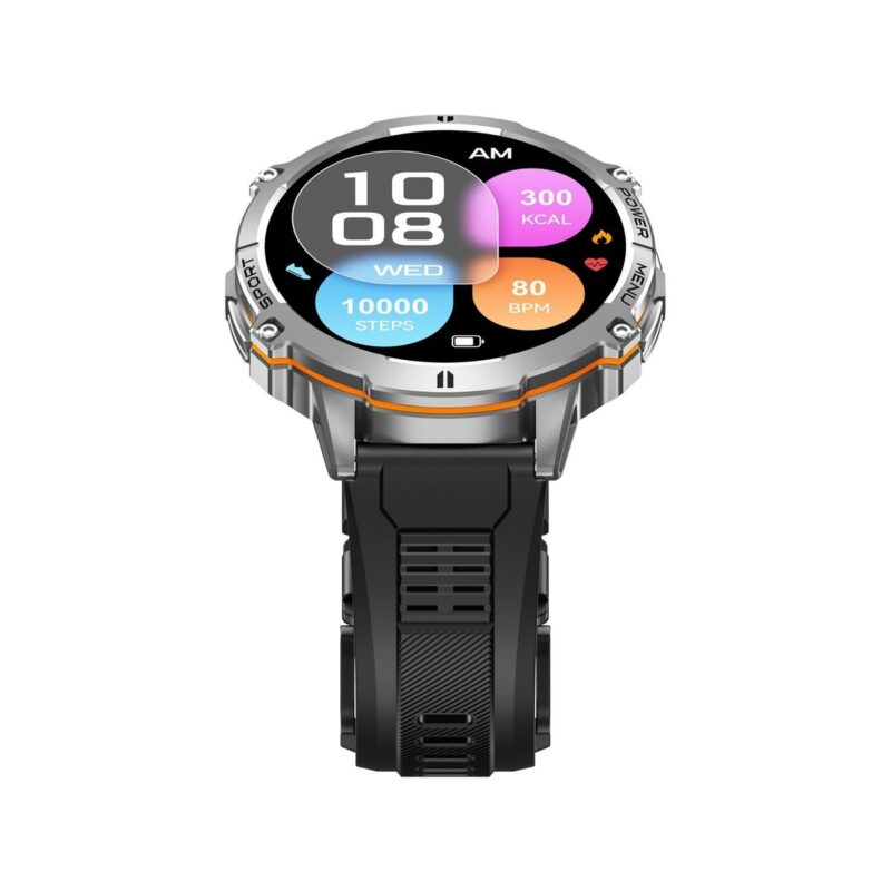 Smartwatch Gravity Grafitowy Pasek + Bransoleta GT42-3