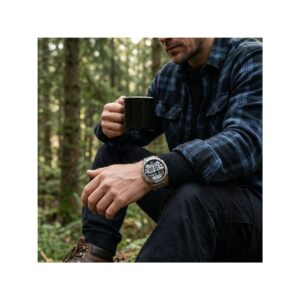Smartwatch Gravity Grafitowy Pasek + Bransoleta GT42-4