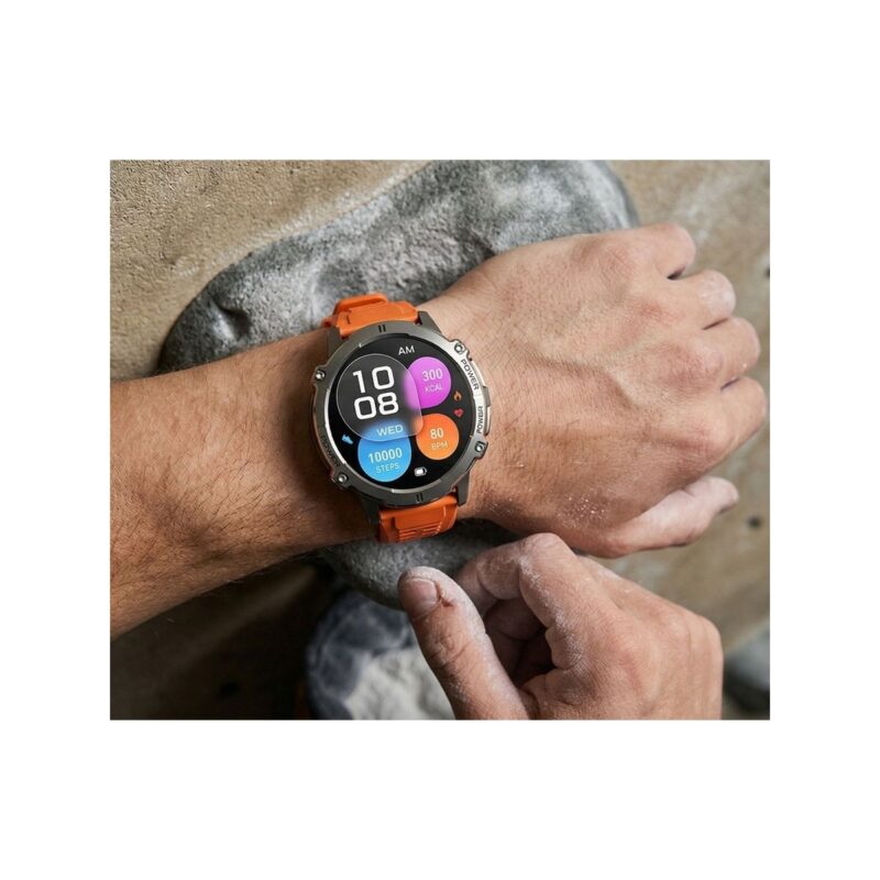 Smartwatch Gravity Grafitowy Pasek + Bransoleta GT42-4