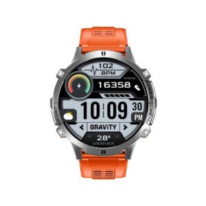 Smartwatch Gravity Grafitowy Pasek + Bransoleta GT42-4