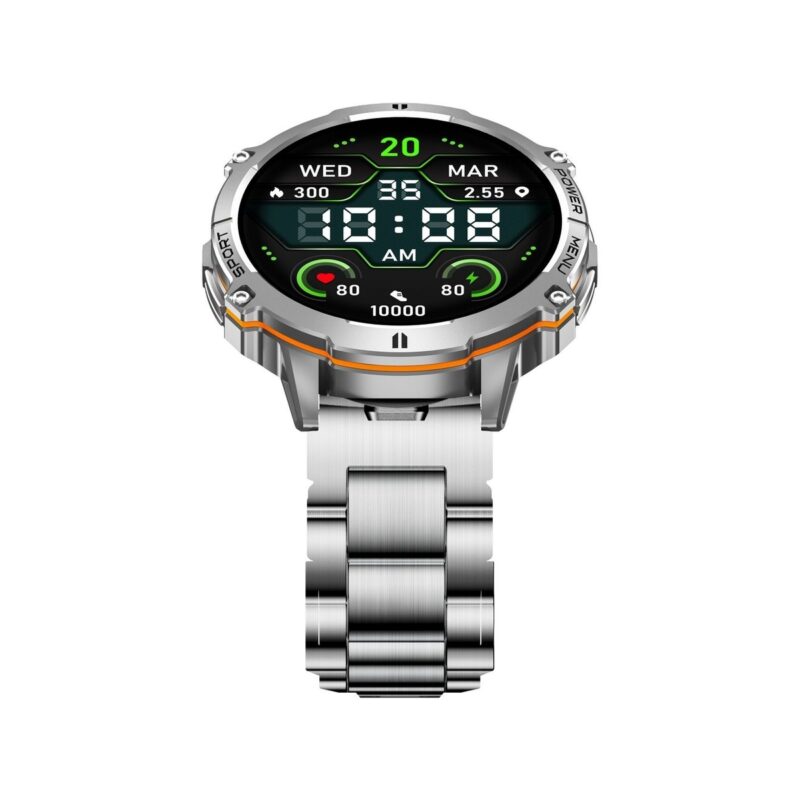 Smartwatch Gravity Grafitowy Pasek + Bransoleta GT42-4