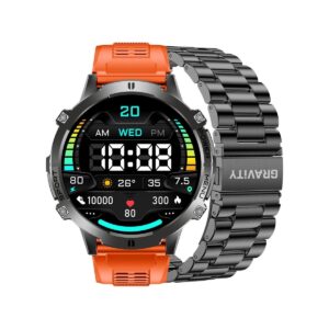 94_11_1_max Smartwatch Gravity Czarny Pasek + Bransoleta GT42-5