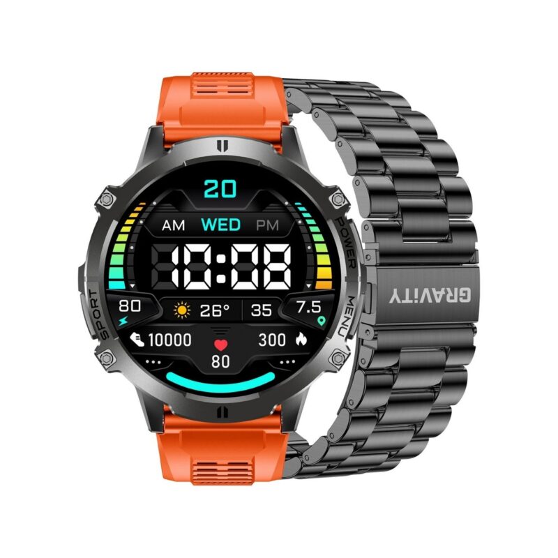 94_11_1_max Smartwatch Gravity Czarny Pasek + Bransoleta GT42-5