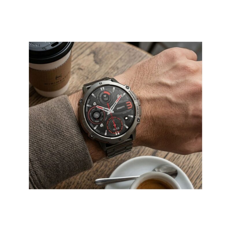 94_11_20_max Smartwatch Gravity Czarny Pasek + Bransoleta GT42-5