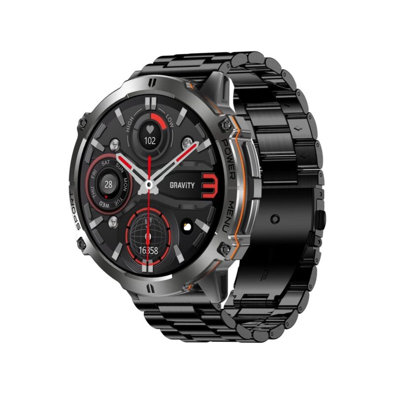 94_11_6_max Smartwatch Gravity Czarny Pasek + Bransoleta GT42-5