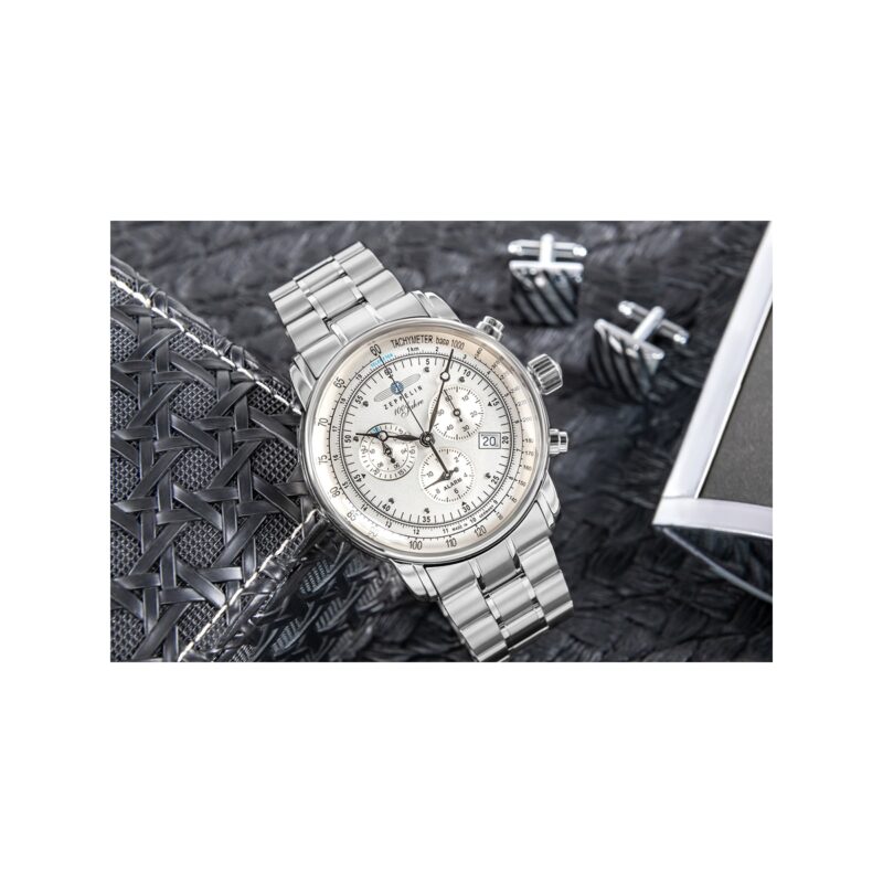 Zegarek Męski ZEPPELIN 100 Jahre Chronograph 7680MB-1 + BOX