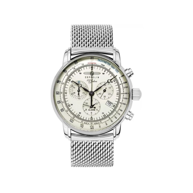Zegarek Męski ZEPPELIN 100 Jahre Chronograph 8680M-3 + BOX