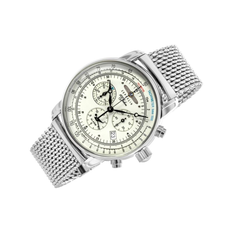 Zegarek Męski ZEPPELIN 100 Jahre Chronograph 8680M-3 + BOX