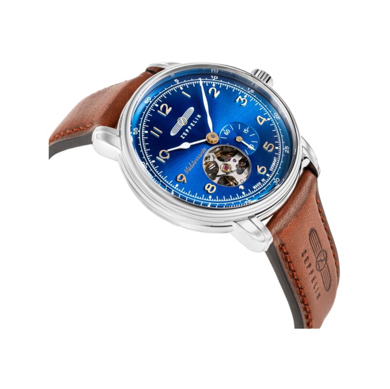 Zegarek Męski ZEPPELIN Méditerranée Open Heart Automatic 9666-3 + BOX