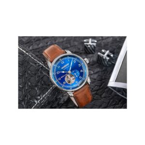 Zegarek Męski ZEPPELIN Méditerranée Open Heart Automatic 9666-3 + BOX