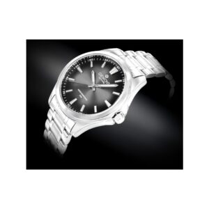 Zegarek Męski Giewont Elegance Sapphire Srebrno Czarny GW5160-B2