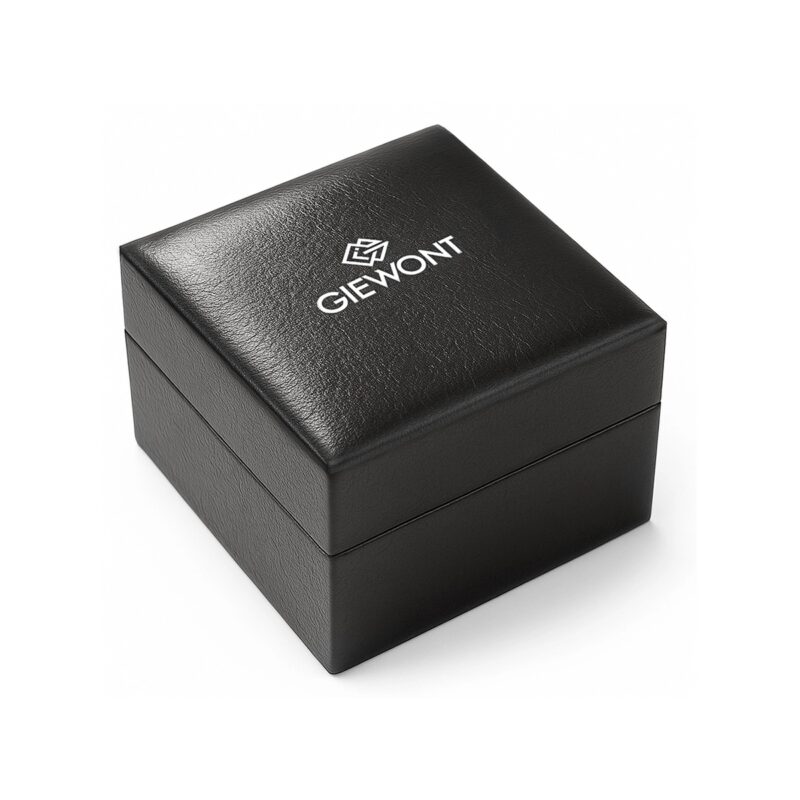 Zegarek Męski Giewont Elegance Sapphire Srebrno Czarny GW5160-B2