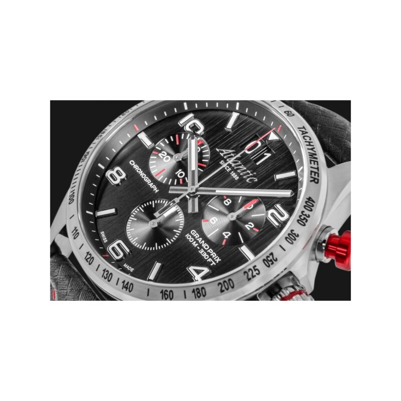 Zegarek Męski Atlantic Grand Prix Chrono 55463.41.65 + BOX