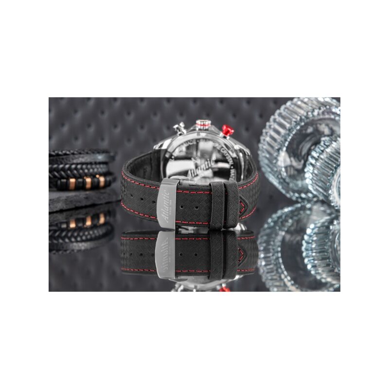 Zegarek Męski Atlantic Grand Prix Chrono 55463.41.65 + BOX