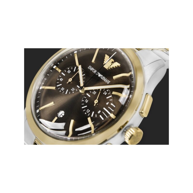 Zegarek Męski Emporio Armani Dario Chronograph AR80084SET + BOX