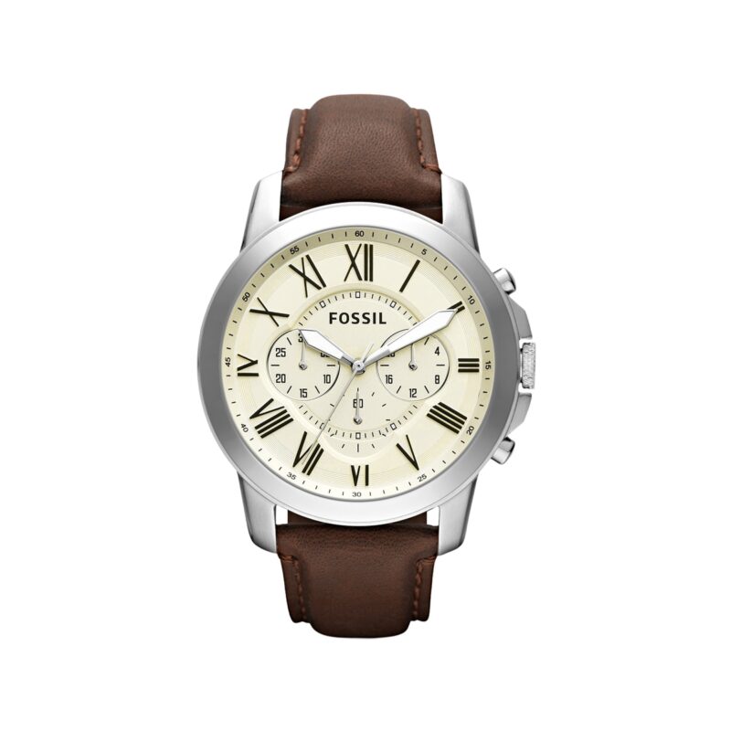 Zegarek Męski FOSSIL Grant Leather FS4735 + BOX