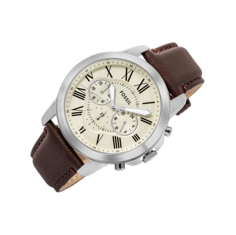 Zegarek Męski FOSSIL Grant Leather FS4735 + BOX