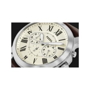 Zegarek Męski FOSSIL Grant Leather FS4735 + BOX