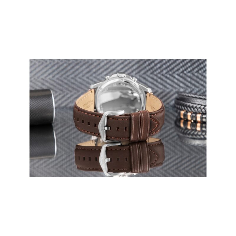 Zegarek Męski FOSSIL Grant Leather FS4735 + BOX