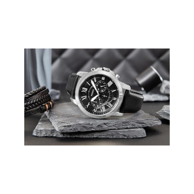 Zegarek Męski FOSSIL Grant Leather FS4812 + BOX