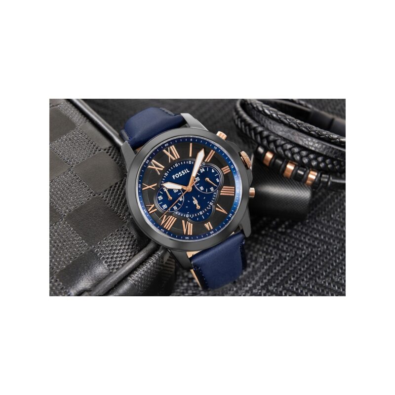 Zegarek Męski FOSSIL Grant Leather FS5061 + BOX