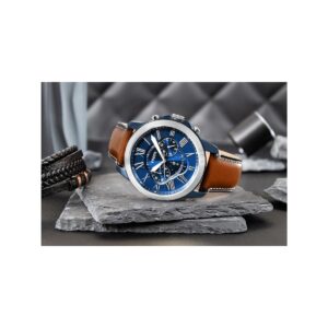 Zegarek Męski FOSSIL Grant Leather FS5151 + BOX