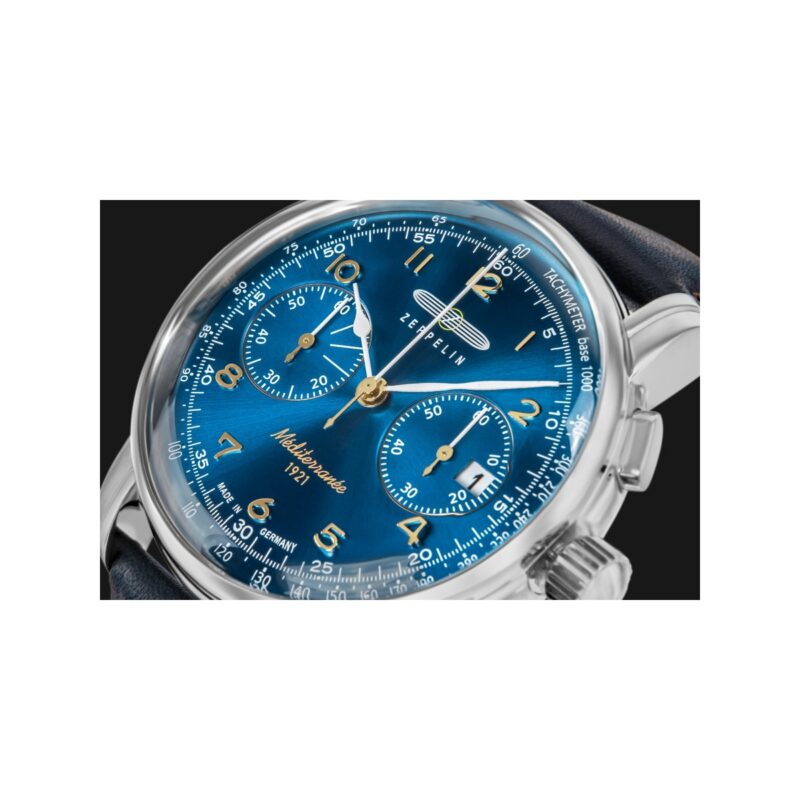 Zegarek Męski ZEPPELIN Mediterranee Chronograph 9670-3 + BOX