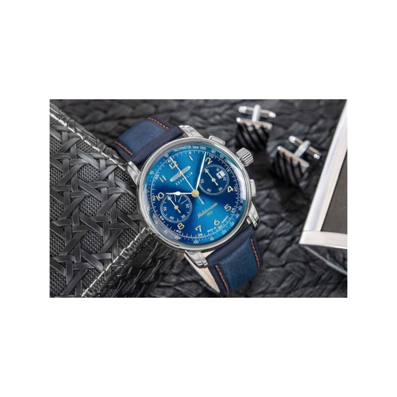 Zegarek Męski ZEPPELIN Mediterranee Chronograph 9670-3 + BOX