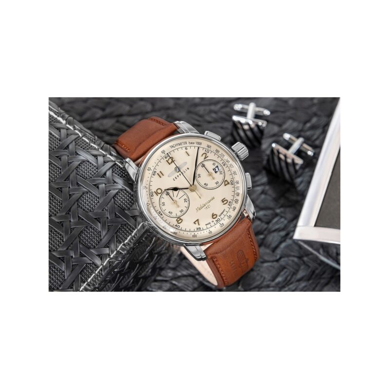 Zegarek Męski ZEPPELIN Mediterranee Chronograph 9670-5 + BOX