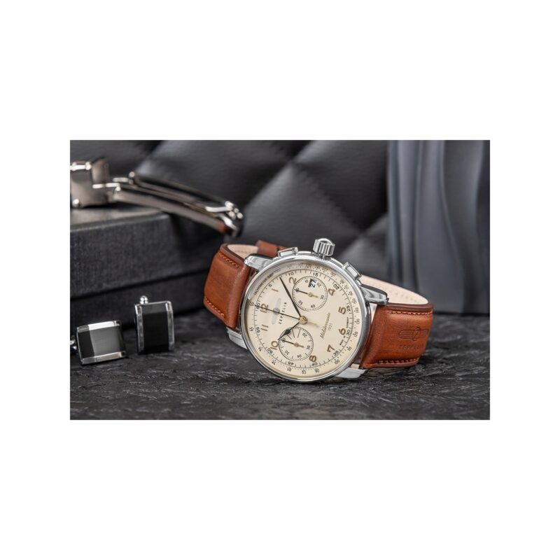 Zegarek Męski ZEPPELIN Mediterranee Chronograph 9670-5 + BOX