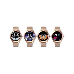 98_23_max Damski SMARTWATCH G.Rossi SW014G-2 Różowe złoto