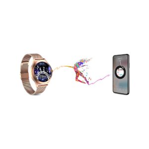 98_26_max Damski SMARTWATCH G.Rossi SW014G-2 Różowe złoto