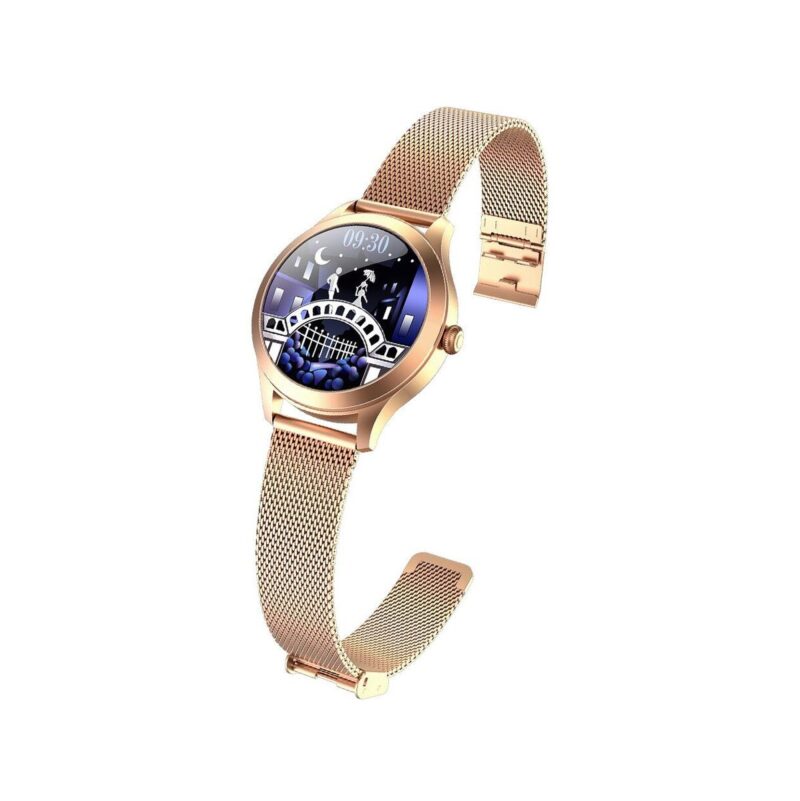 98_4_max Damski SMARTWATCH G.Rossi SW014G-2 Różowe złoto